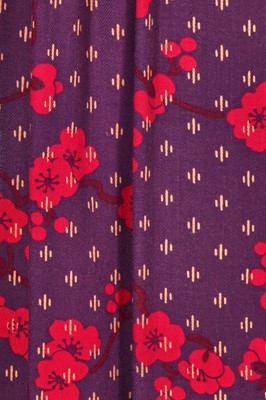 Lot 65 - A group of Biba pink and purple separates, early 1970s