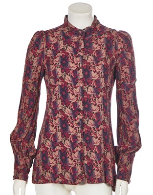 Lot 65 - A group of Biba pink and purple separates, early 1970s