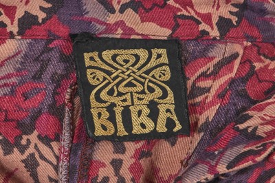 Lot 65 - A group of Biba pink and purple separates, early 1970s