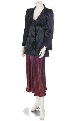 Lot 107 - A group of Biba satin separates, circa 1973