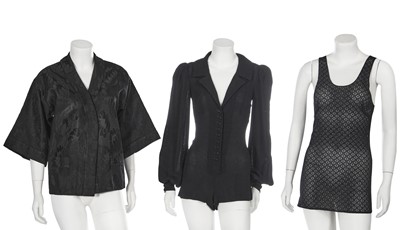 Lot 75 - Three Biba black tops, circa 1968-74