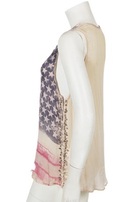 Lot 39 - A Balmain by Christophe Decarnin American flag leather jacket, Spring-Summer 2011