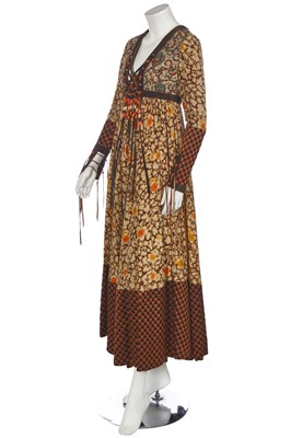 Lot 320 - A fine Bill Gibb for Baccarat 'Gypsy' dress, 1970