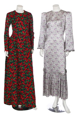 Lot 51 - Four designer floral dresses, modern