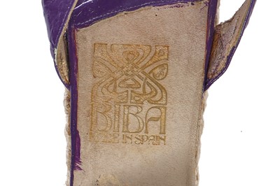 Lot 57 - Two pairs of Biba shoes, circa 1970