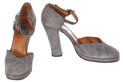 Lot 60 - Three pairs of Biba heels, circa 1970