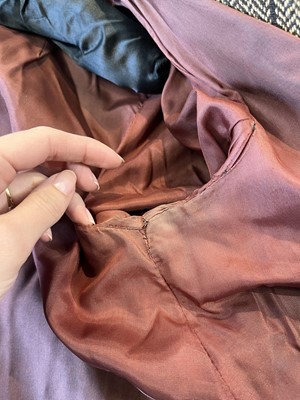 Lot 147 - A Biba brown wool swing coat, circa 1974