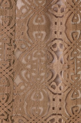Lot 52 - A Biba logo-lace dress, circa 1970