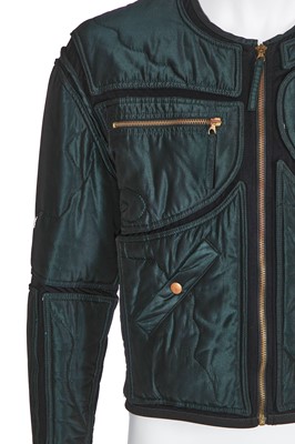 Lot 138 - A Jean Paul Gaultier men's armour jacket, 'The Modern Man/Sphere and Cube' collection, Autumn/Winter 1996/97