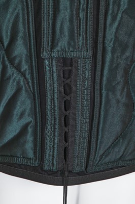 Lot 138 - A Jean Paul Gaultier men's armour jacket, 'The Modern Man/Sphere and Cube' collection, Autumn/Winter 1996/97