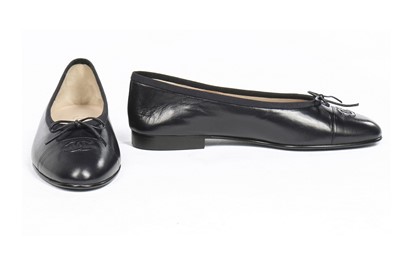 Lot 8 - Three pairs of Chanel pumps, modern, stamped...