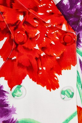 Lot 166 - A Thierry Mugler printed viscose jacket, early 1990s