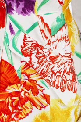 Lot 166 - A Thierry Mugler printed viscose jacket, early 1990s