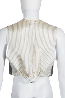 Lot 177 - A Jean Paul Gaultier men's embellished waistcoat, probably Spring-Summer 1986