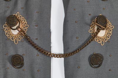 Lot 177 - A Jean Paul Gaultier men's embellished waistcoat, probably Spring-Summer 1986