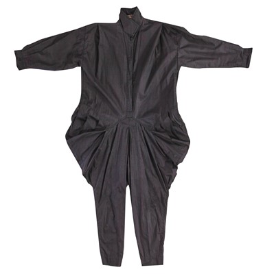 Lot 146 - An Issey Miyake grey cotton jumpsuit, late 1970s