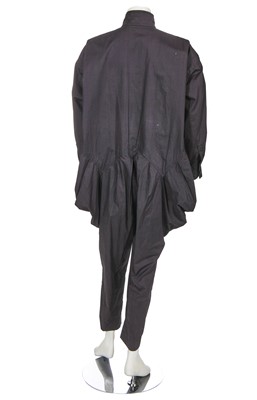 Lot 146 - An Issey Miyake grey cotton jumpsuit, late 1970s
