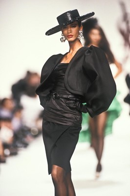 Lot 169 - Two Yves Saint Laurent hats, early 1990s