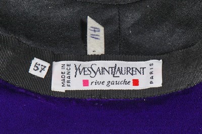 Lot 169 - Two Yves Saint Laurent hats, early 1990s