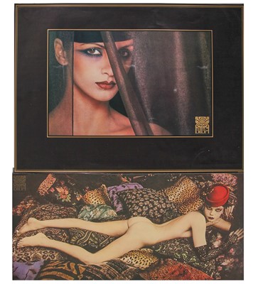 Lot 157 - A group of Biba press photos and posters, late 1960s-1978
