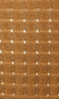 Lot 150 - A Biba gold lace-knit mini dress, circa 1974