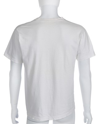 Lot 178 - A Katherine Hamnett men's white cotton jersey t-shirt, circa 1987