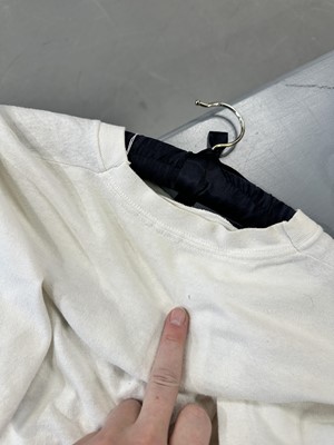 Lot 178 - A Katherine Hamnett men's white cotton jersey t-shirt, circa 1987