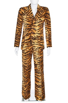 Lot 194 - A good Mr Freedom men's faux-tiger suit, 1970s