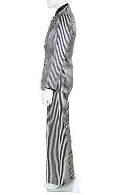 Lot 195 - A Mr Freedom men's striped satin suit, 1970s