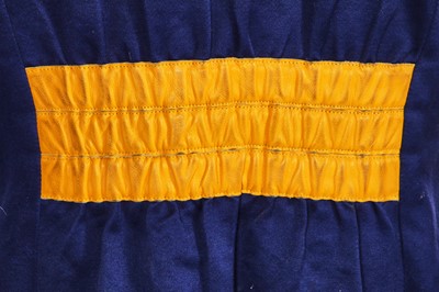 Lot 205 - A Geoff at Hide Grade blue satinised cotton jacket, 1960s