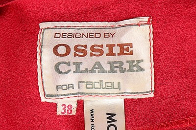 Lot 89 - An Ossie Clark 'Acapulco Gold' ivory moss...