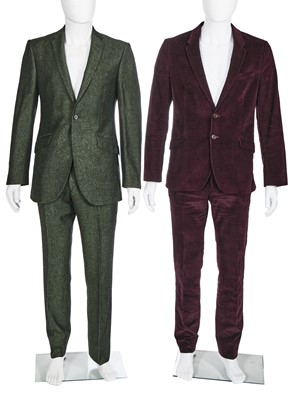 Lot 14 - A group of men's designer suits and blazers, mostly 2010s