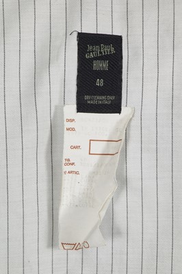 Lot 133 - A Jean Paul Gaultier men's navy wool blend waistcoat, 'Chic Rabbis/Vikings' collection, Autumn-Winter 1993-94