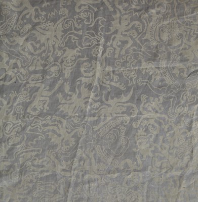 Lot 174 - A rare John Crancher devil print ensemble, circa 1988