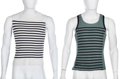 Lot 98 - A group of Jean Paul Gaultier men's tops, 1990s-2000s