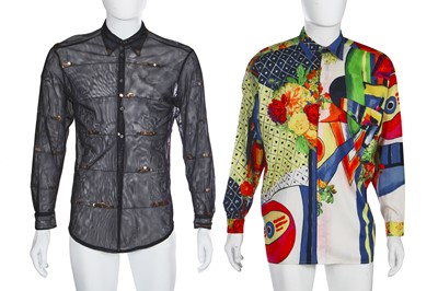 Lot 99 - A group of men's tops, mostly 1990s