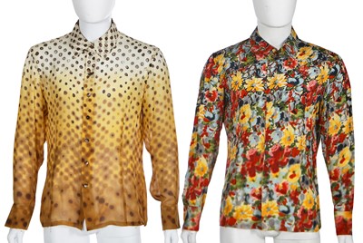 Lot 99 - A group of men's tops, mostly 1990s