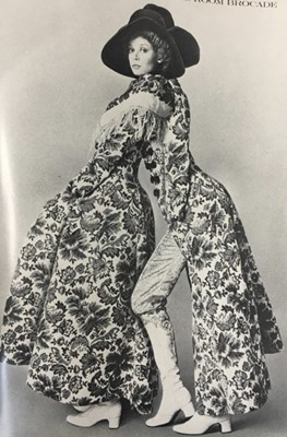 Lot 153 - A Biba 'curtain brocade' frock coat, 1969