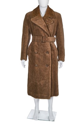 Lot 219 - A Harrod's men's 'teddy bear' coat, late 1930s-40s