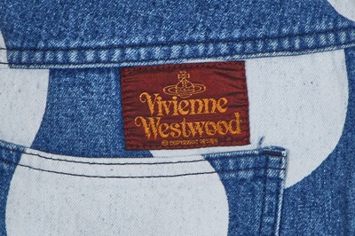 Lot 166 - A Vivienne Westwood men's printed cotton ensemble, 'Mini Crini' collection, Spring-Summer 1986