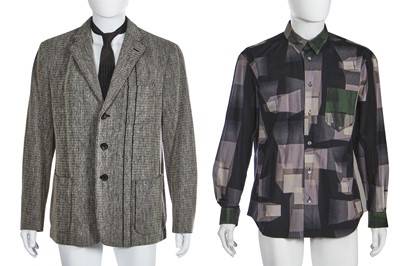 Lot 59 - A group of Issey Miyake men's suits, shirts and accessories, 2000s