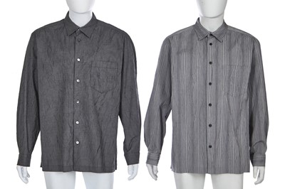 Lot 60 - A group of Issey Miyake men's suits, shirts and accessories, 2000s