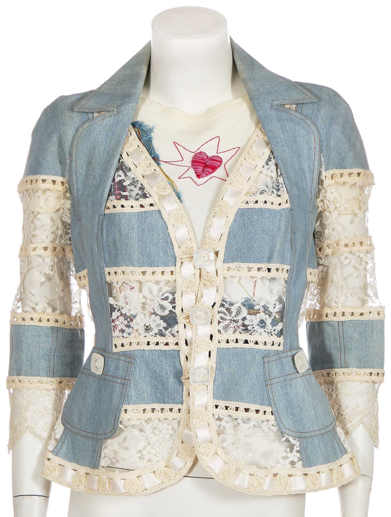 Vintage Dior Lace selling Beaded Jacket