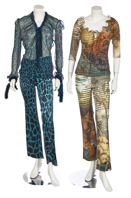 Lot 88 - A group of Roberto Cavalli animal print separates, circa 2000-2005