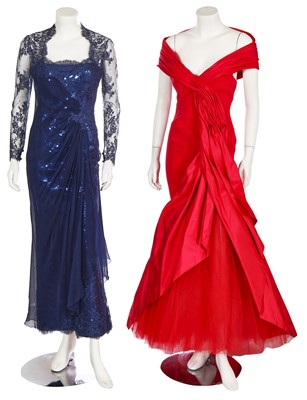 Lot 89 - Two Loris Azarro evening gowns, 2000s