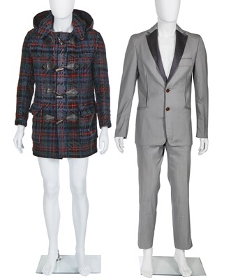 Lot 10 - A Vivienne Westwood grey wool-blend suit, Spring-Summer 2010