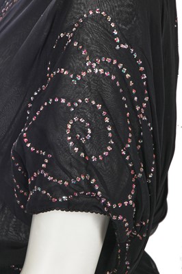 Lot 432 - A group of black evening garments, 1970s