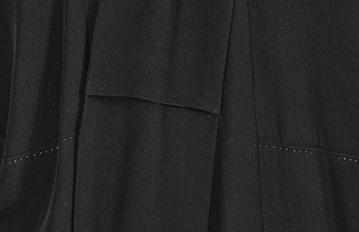 Lot 130 - Three black Japanese Kimonos, 1990s-2000s