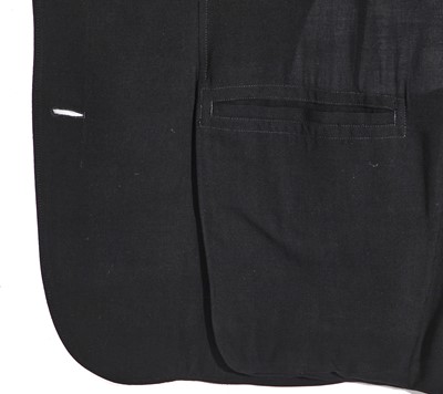 Lot 54 - A Yohji Yamamoto charcoal ramie wrap skirt, 2000s