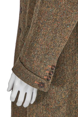 Lot 128 - A Hardy Amies speckled brown and grey wool ensemble, 1990s-2000s
